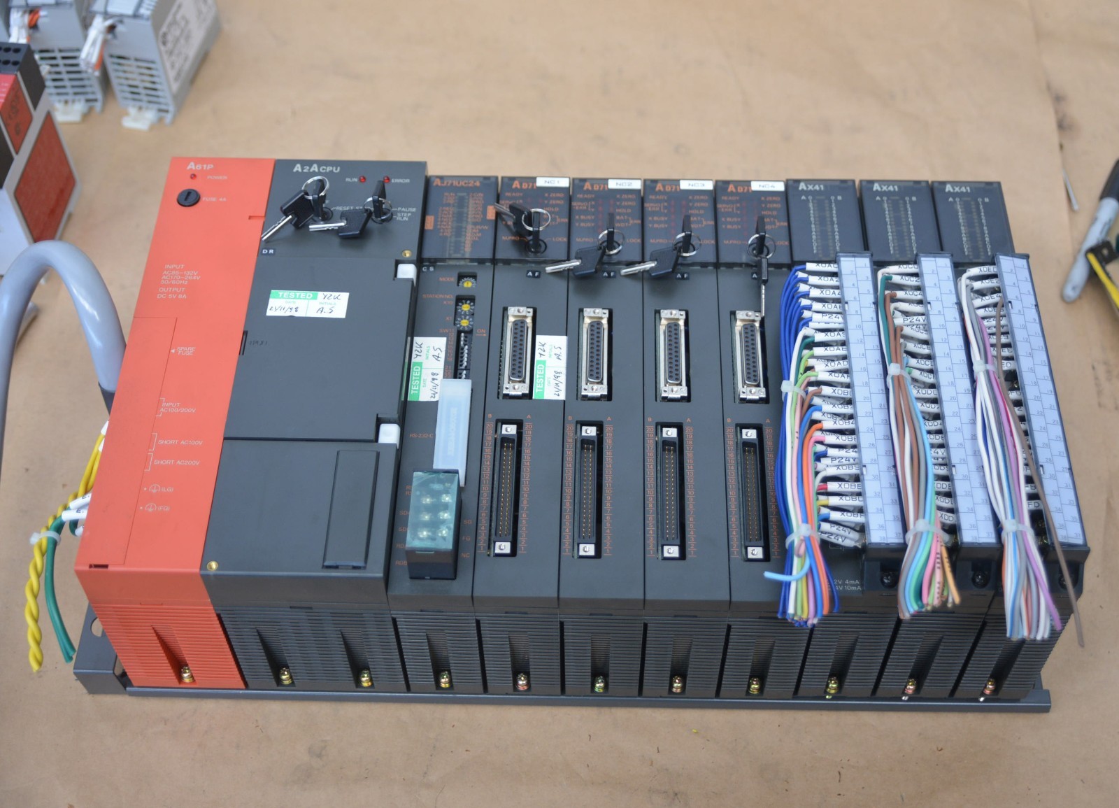 Mitsubishi Melsec AD71 Motion Control Module 2 Axis Pulse Output PLC