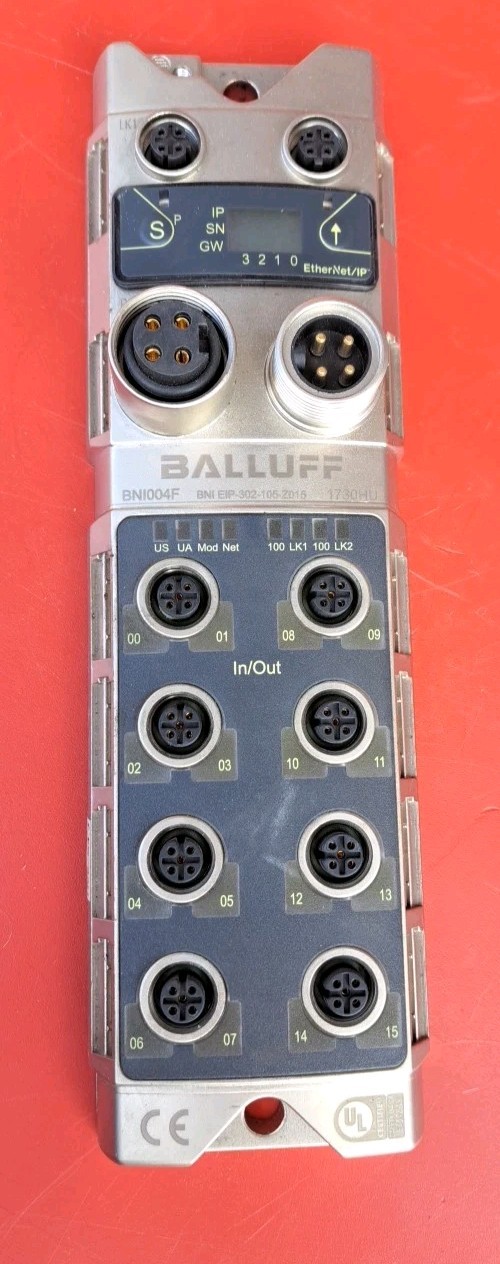 BALLUFF BNI004F BNI EIP-302-105-Z015 Ethernet/IP Module