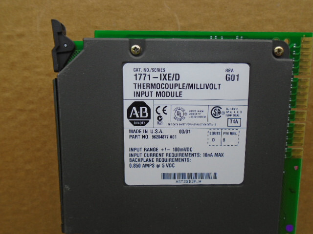 1771-IXE /D Allen Bradley Thermocouple/Millivolt Module 1771IXE N150