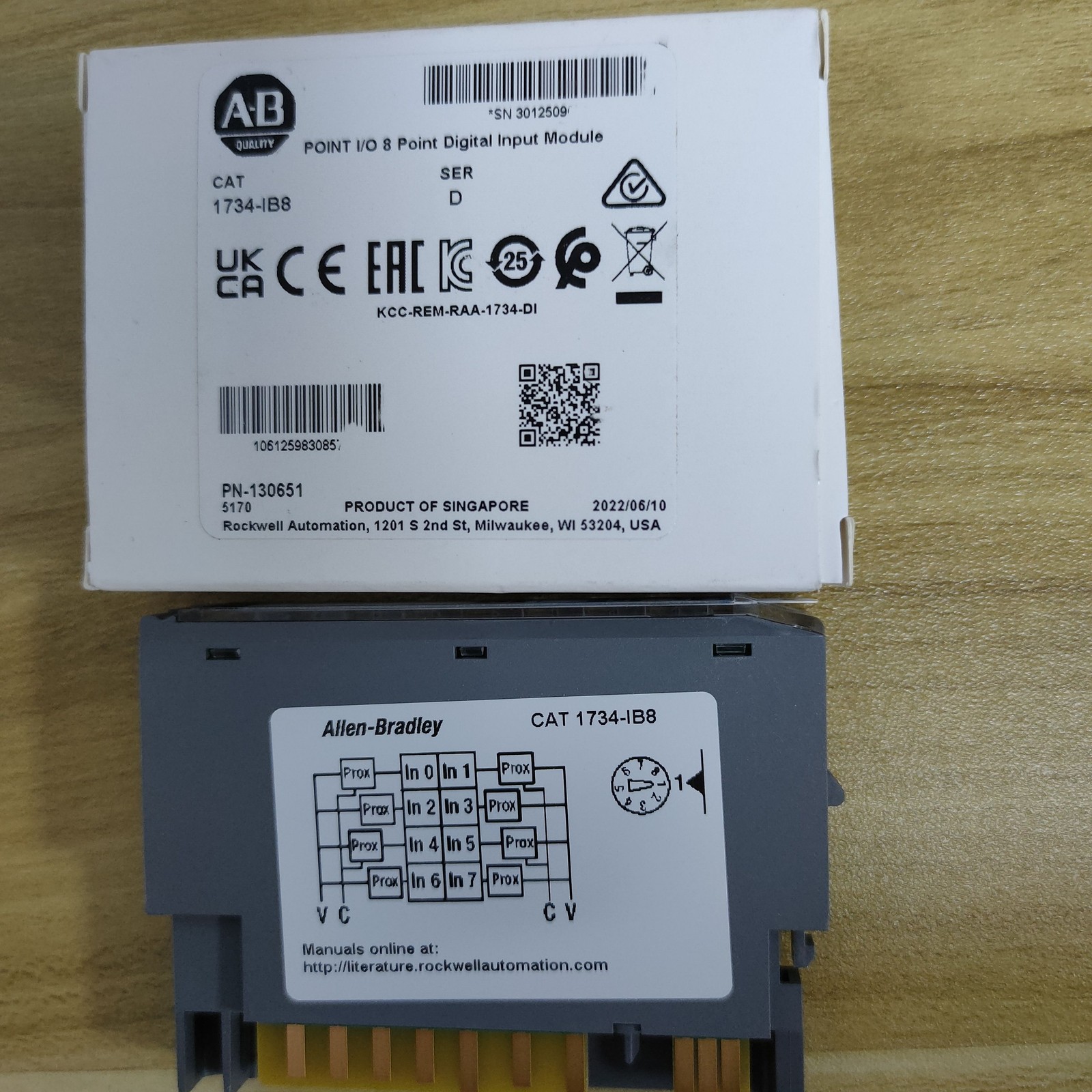 New Sealed AB 1734-IB8 8Point Digital Input Module 2023 AB1734IB8 TX