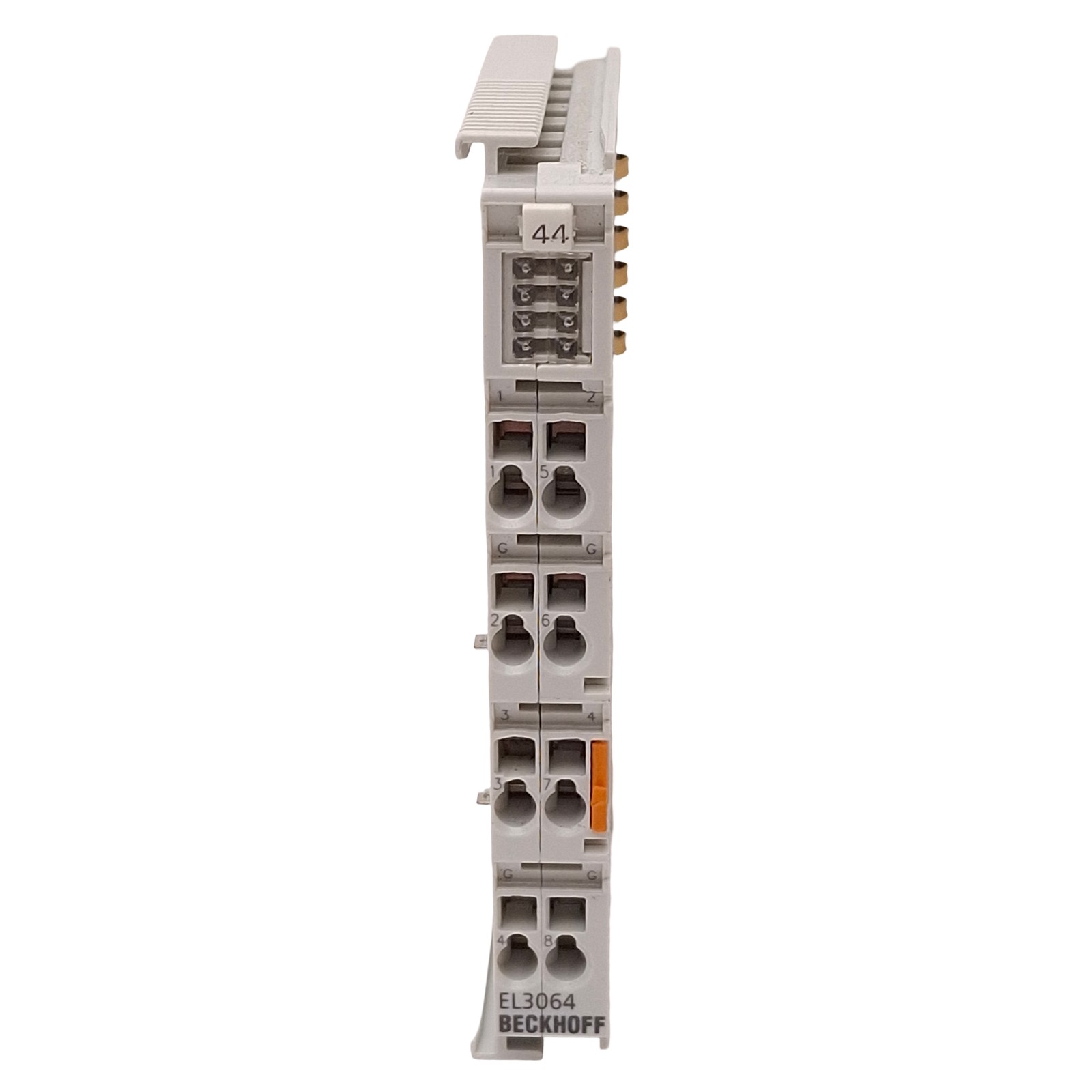 Beckhoff EL3064 EtherCAT Terminal, 4-Channel Analog Input, 0-10V, 12-bit