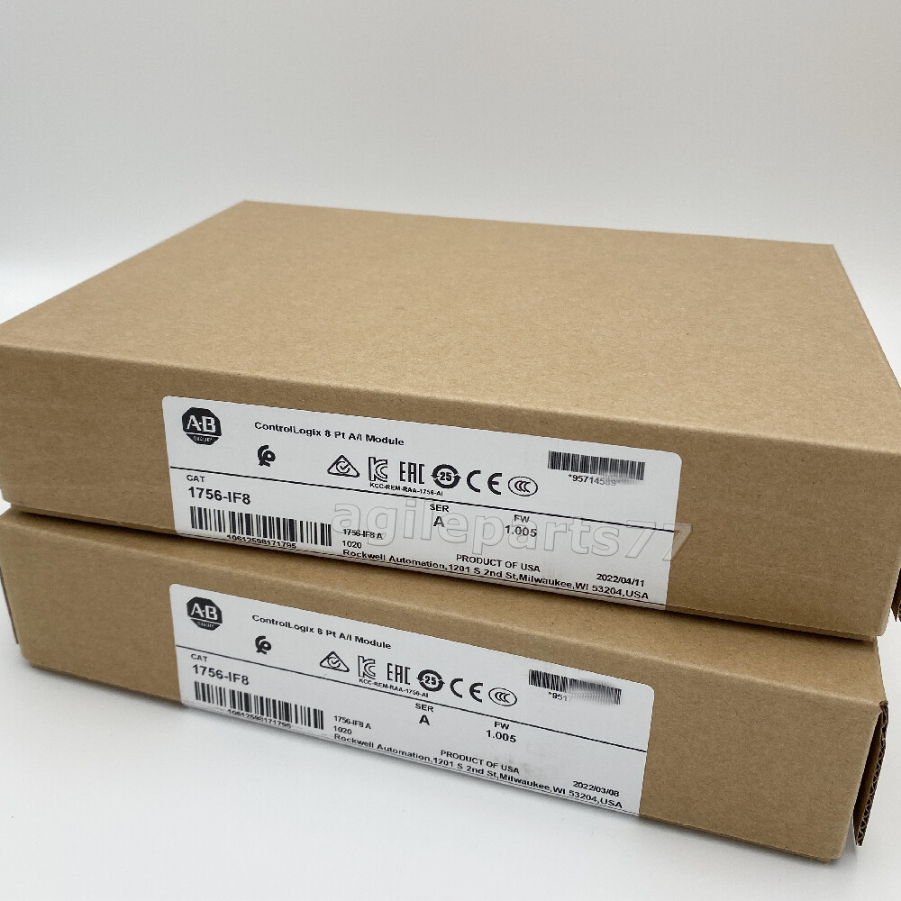 NEW 1756-IF8 AB ControlLogix Point A/I Module NEW Factory Sealed 1756IF8 US