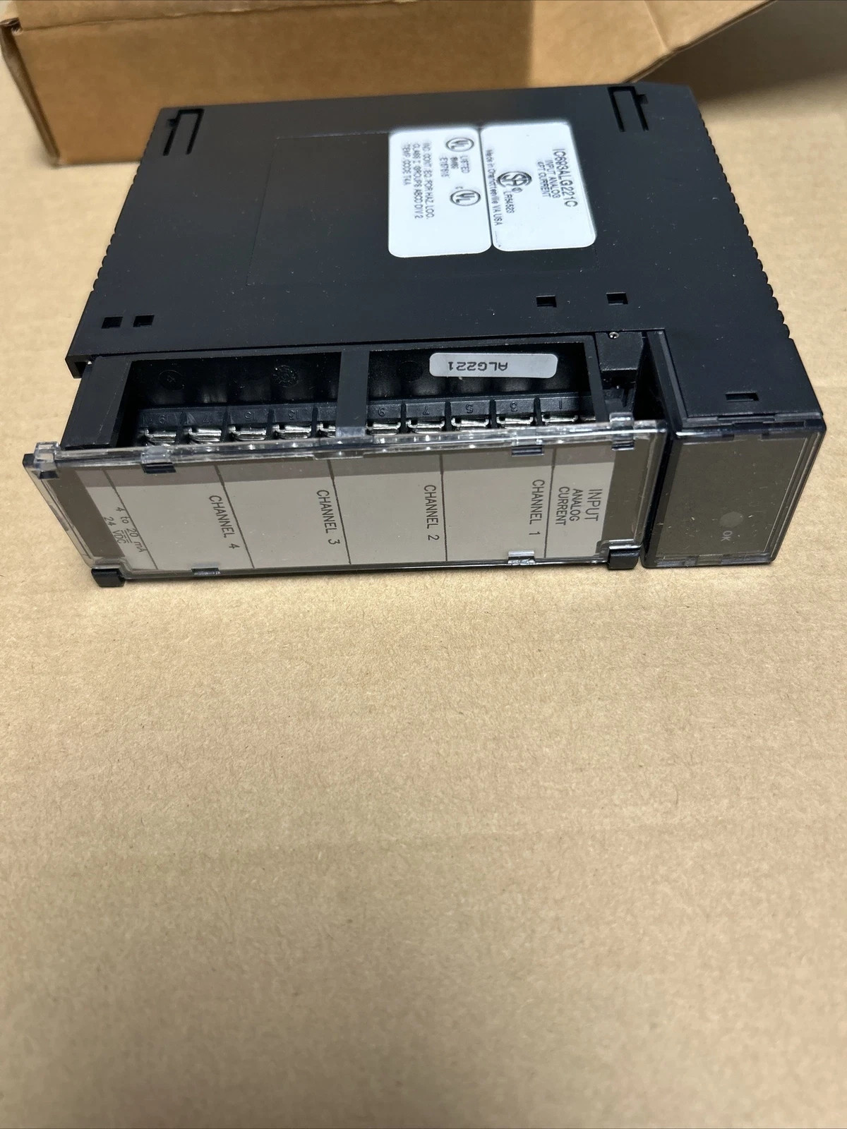 GE Fanuc IC693ALG221C PLC Input Analog 4PT Current