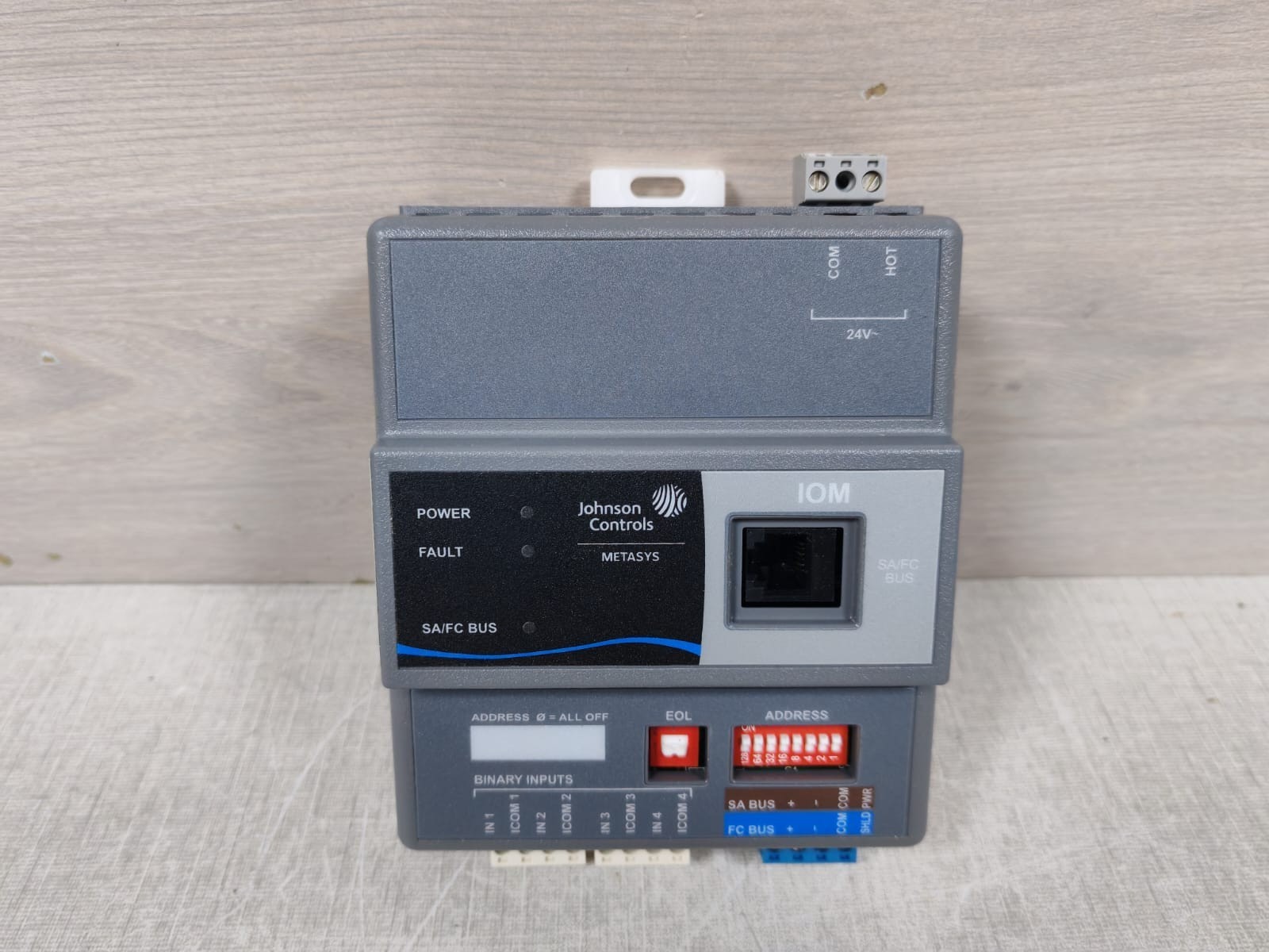 Johnson Controls MS-IOM1710-0U Input Module With 4 Binary Inputs-New Without Box