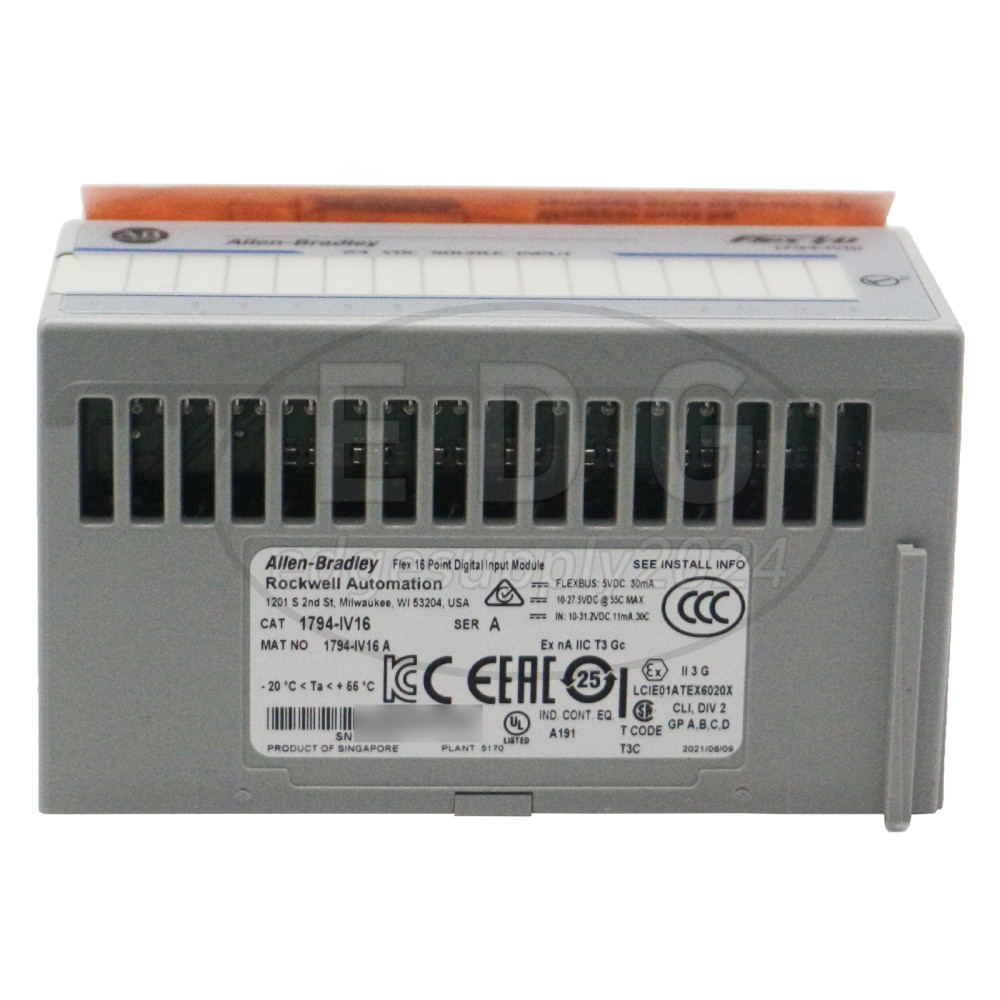 New Sealed Allen-Bradley 1794-IV16/A Flex 16Pt Digital Input Module AB1794IV16