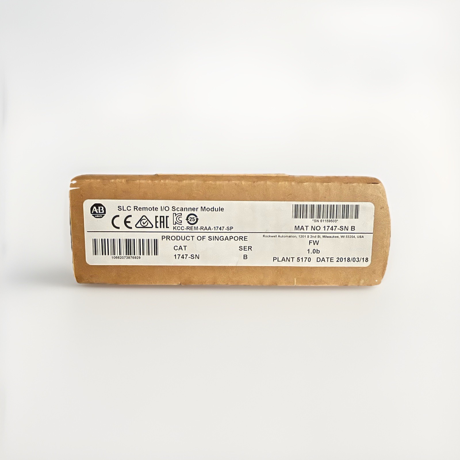 Allen-Bradley 1747-SN SLC 500 Scanner Module DH+ DH485 New