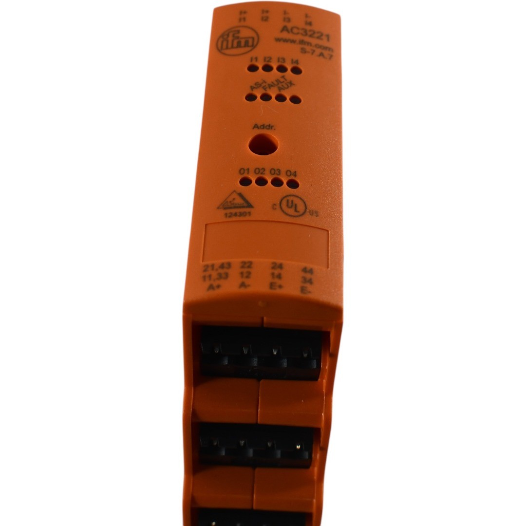 NEW IFM Electronic AC3221 SmartLine AS-i 4DI AUX 4DO R C Relay PLC Module