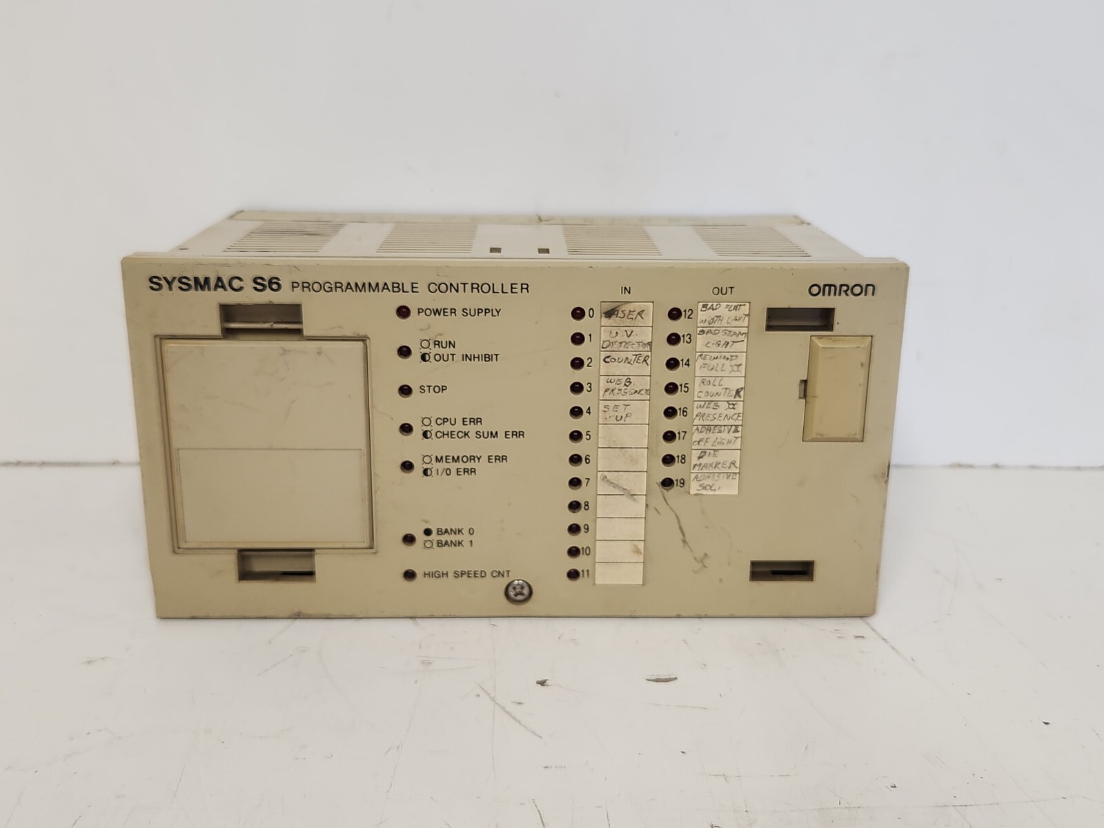 GUARANTEED! OMRON 24V AC/DC PROGRAMMABLE CONTROLLER 3G2S6-CPU15