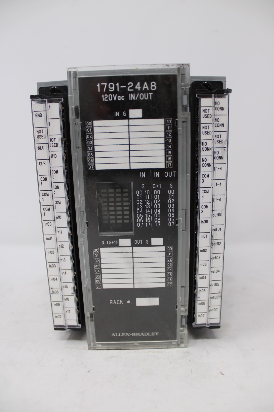 Allen Bradley 1791-24A8 Block I/O Module *Tested*