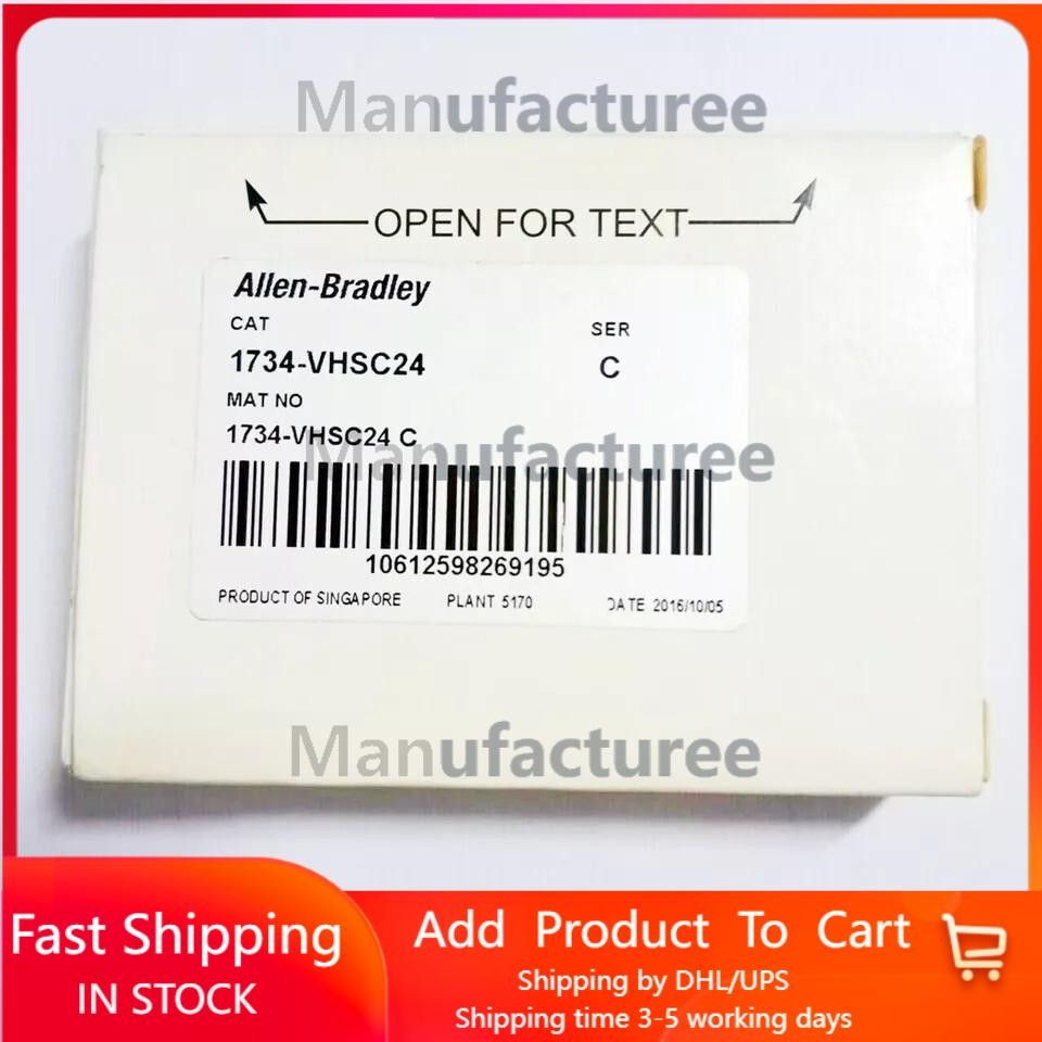 NEW Sealed Allen-Bradley 1734-VHSC24 Point I/O Very High Speed Counter Module