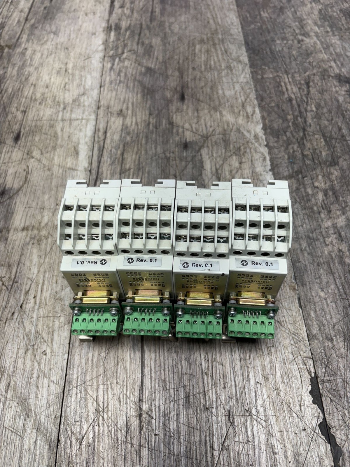 (LOT OF 4) BENDRICH 780-541-113 CAN BUS I/O MODULE 24V 8IN 6OUT PNP