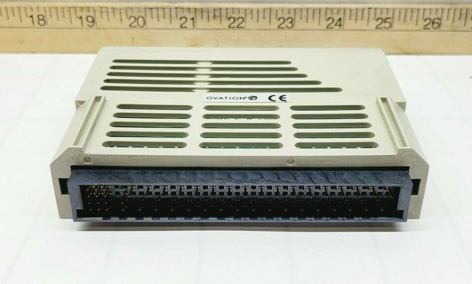 EMERSON OVATION HART HIGH PERFORMANCE ANALOG INPUT MODULE 5X00109G01 REV. 04