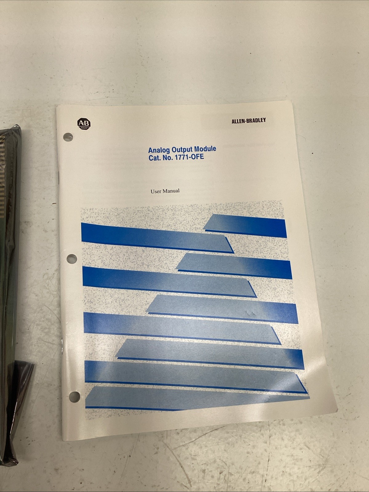 Allen Bradley Analog Output Module 1771-OFE1 W/ Users Manual NEW