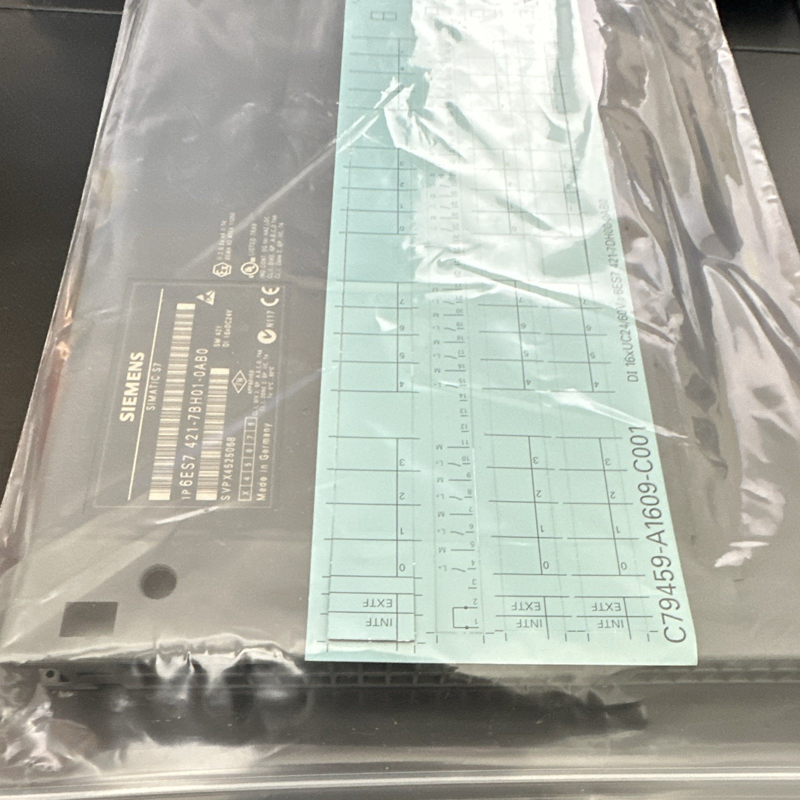 Siemens 6ES7421-7BH01-0AB0 Digital PLC Input Module No Box