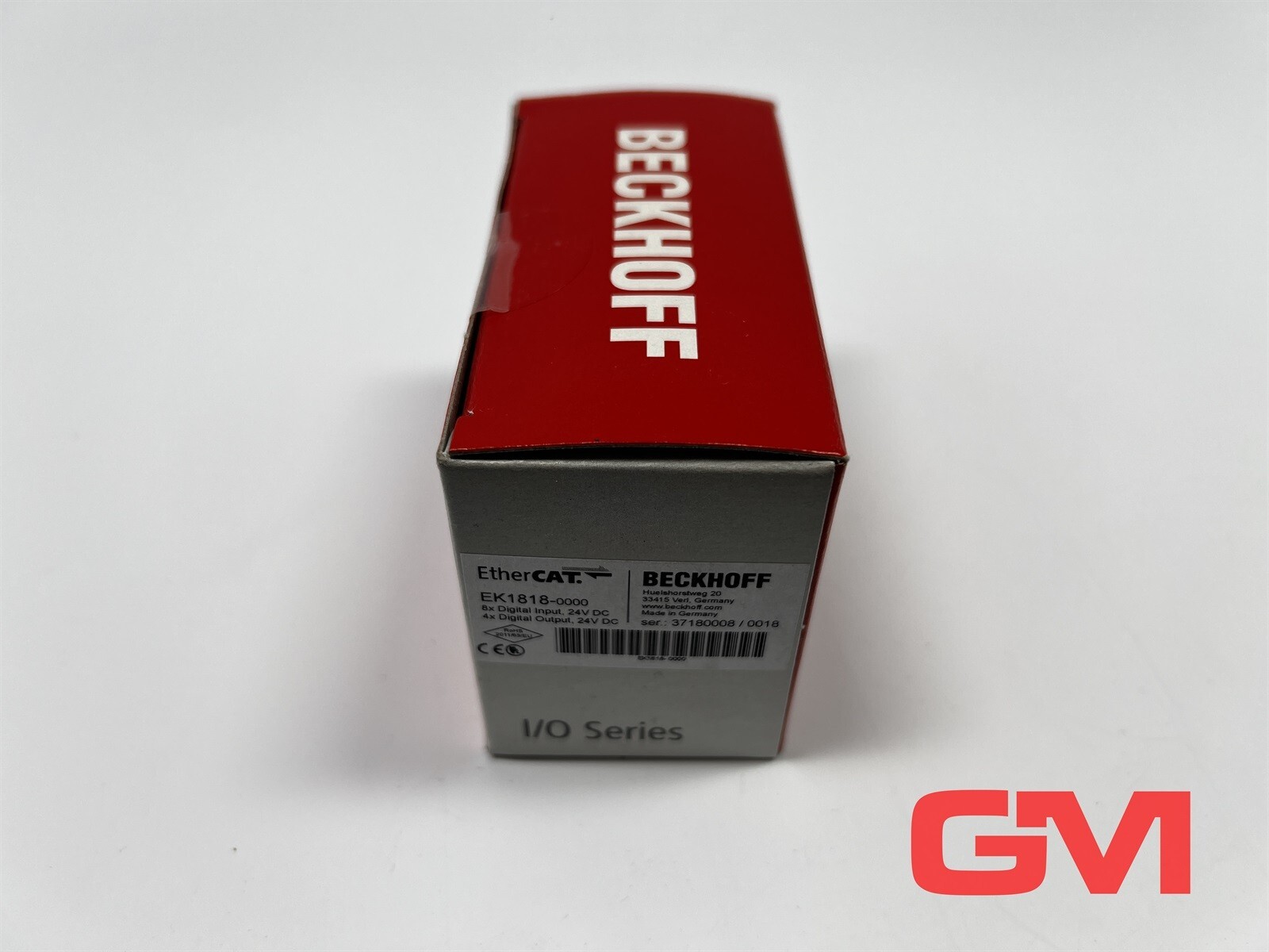 Beckhoff EtherCAT Coupler EK1818 8DI 4DO 24VDC