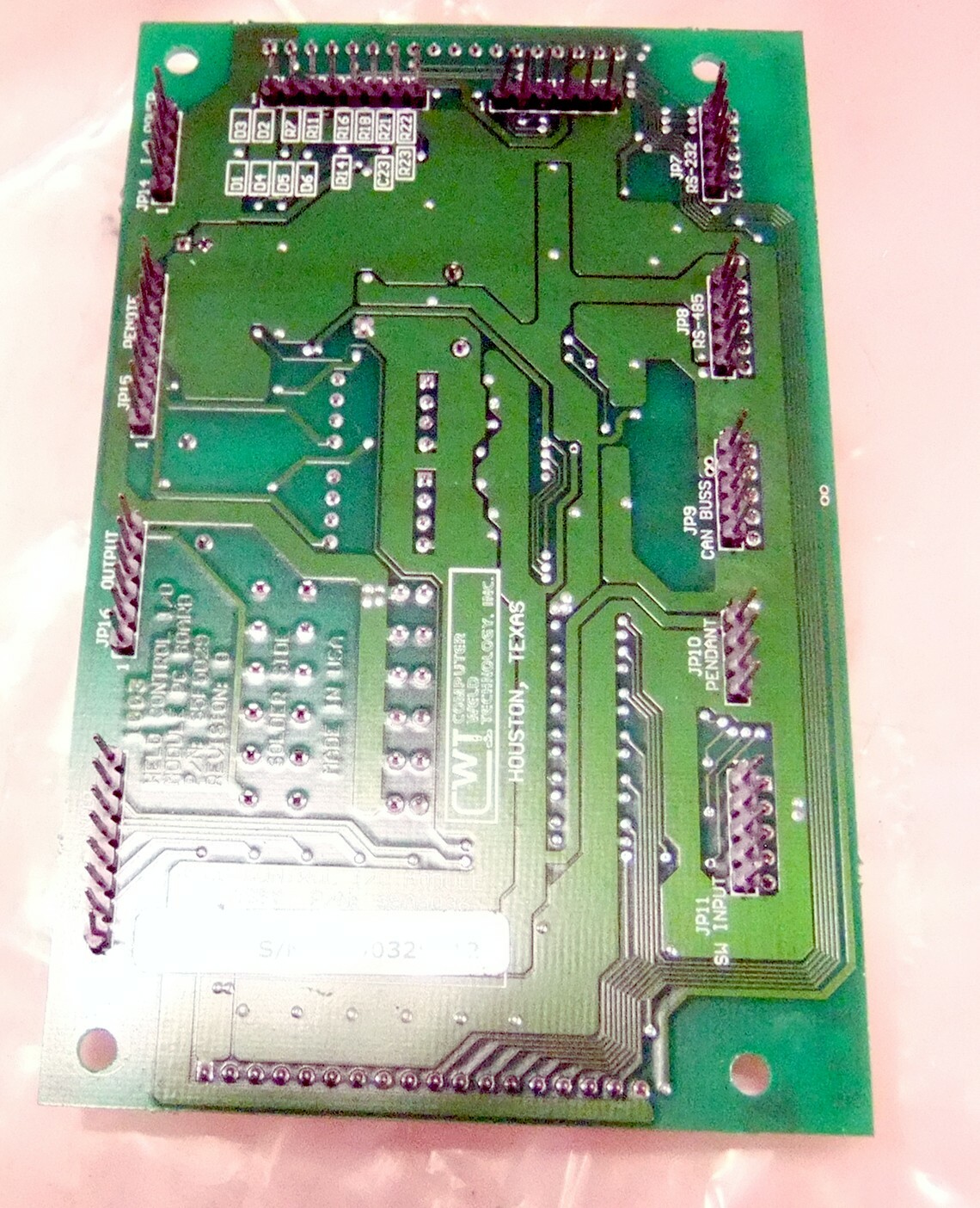 Weld Control Technology I/O Module S5A5036 S5F5029