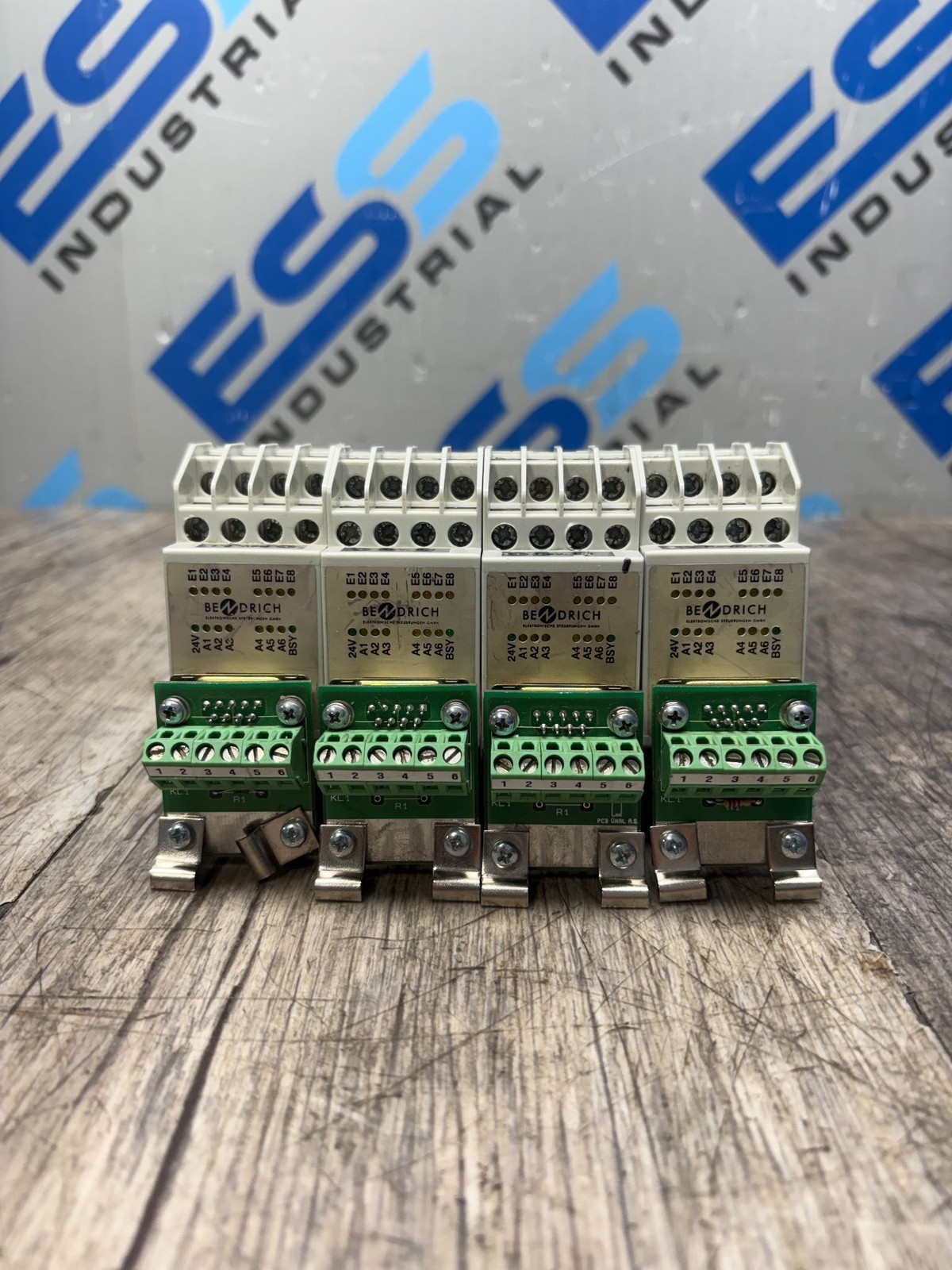 (LOT OF 4) BENDRICH 780-541-113 CAN BUS I/O MODULE 24V 8IN 6OUT PNP