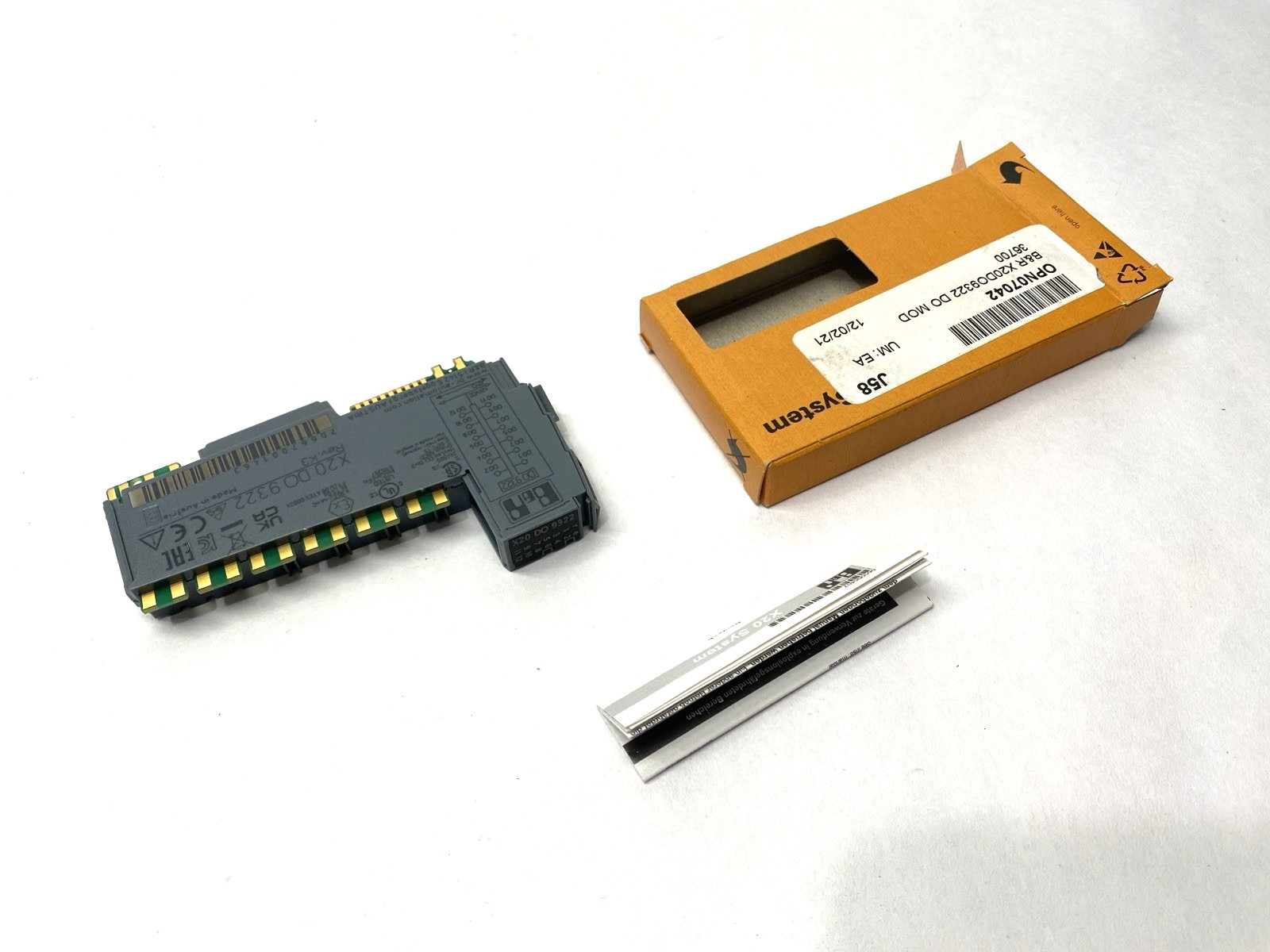 B&R Automation X20DO9322 Rev. K3 Digital Output Module 12-Digital Outputs