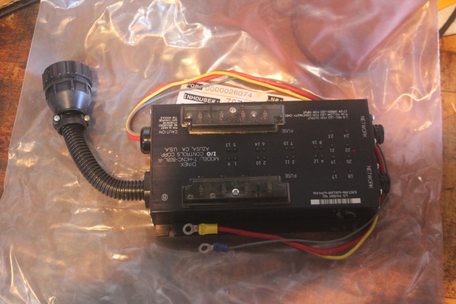 Dinex I/O Controls Corp. Control Module T-HCNC-808L-R