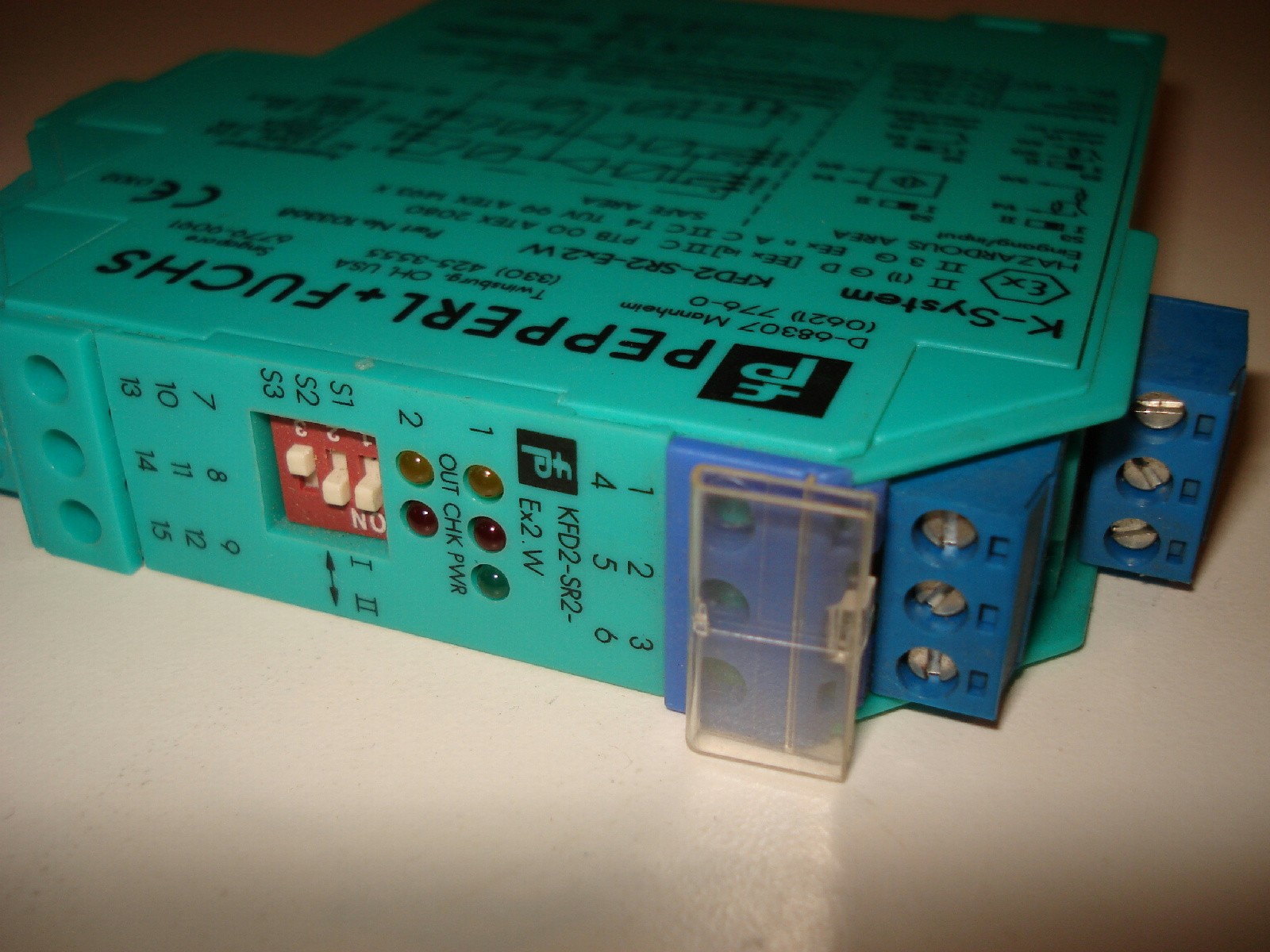 Pepperl Fuchs KFD2-SR2-EX2.W Isolator K System Module 103368