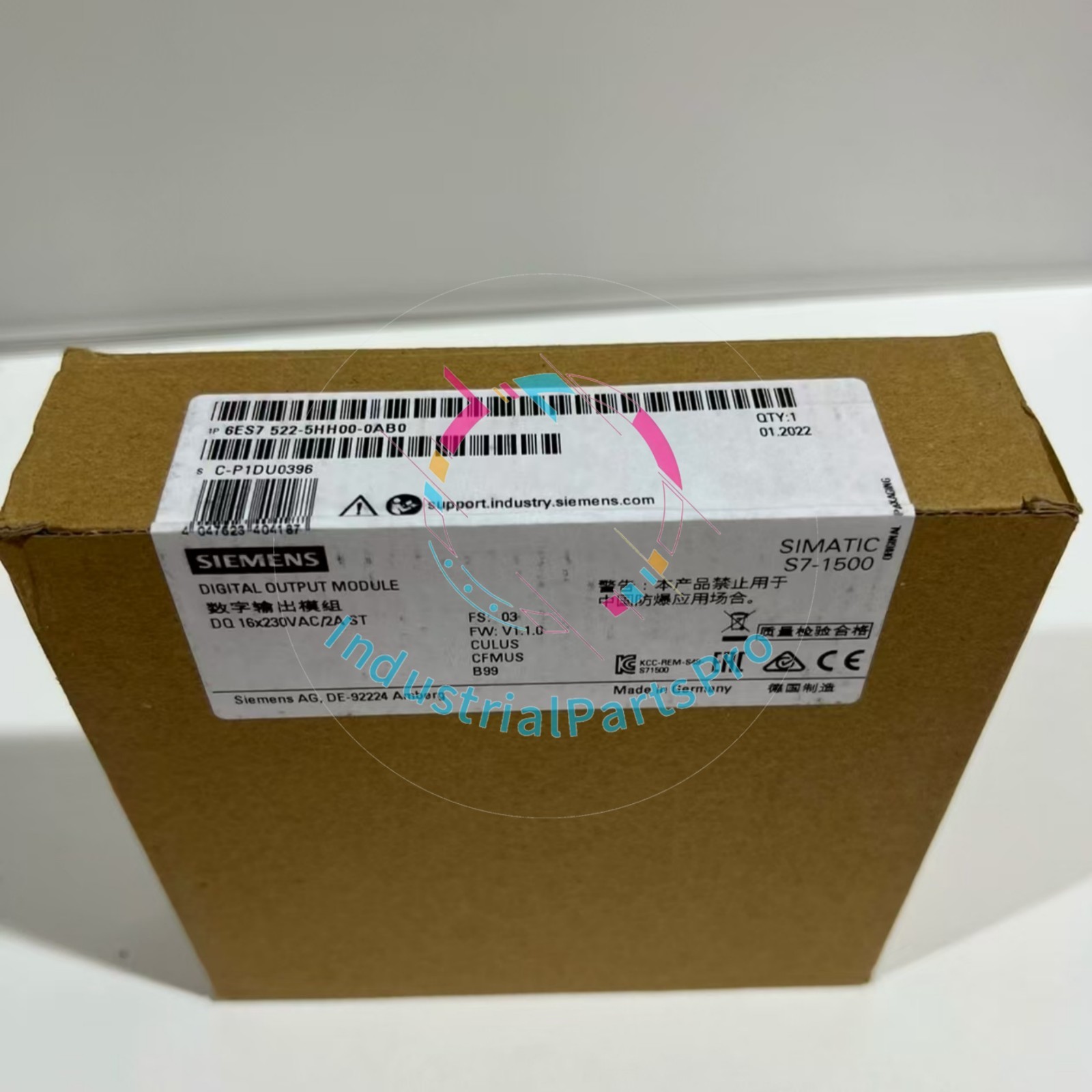 1PCS SIEMENS 6ES7522-5HH00-0AB0 New in box PLC Module 6ES7 522-5HH00-0AB0