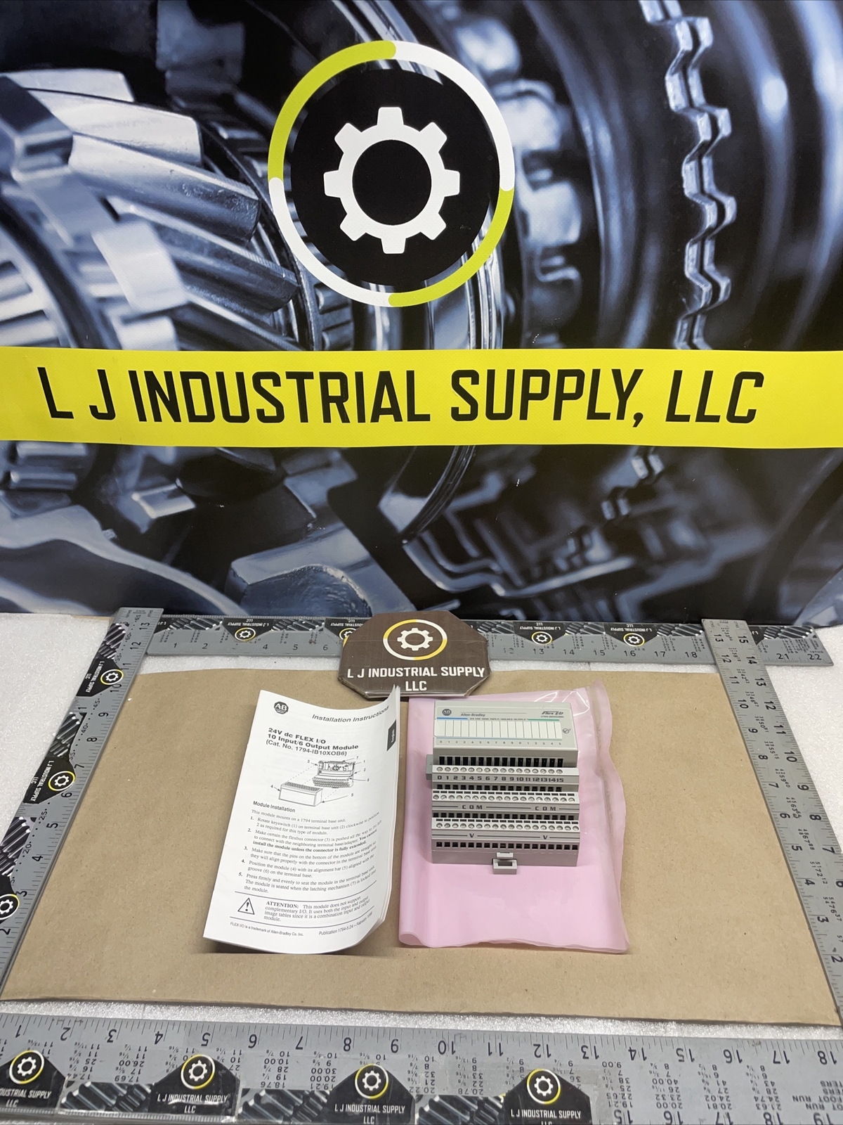 NEW* ALLEN-BRADLEY 1794-IB10XOB6 w/ 1794-TB3_WARRANTY_*READ DETAILS*_FAST SHIP!