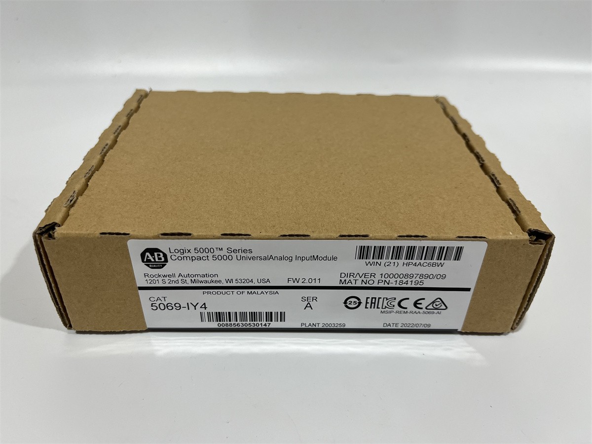 Input Module 5069-IY4 One-year Warranty Logix 5000