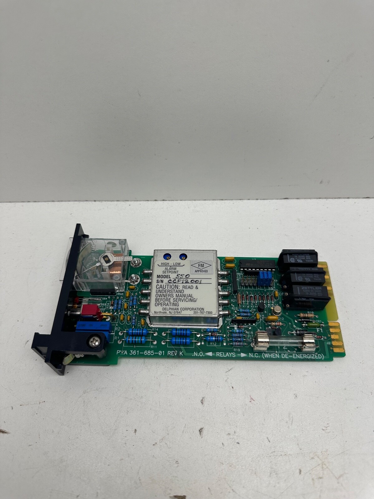 Delphian Model 550 Controller Board