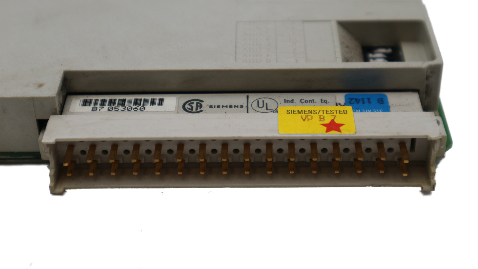 Siemens Simatic S5 6ES5460-4UA12 analog input analog input