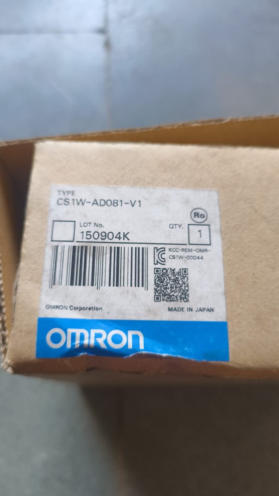 NEW OMRON CS1W-AD081-V1 ANALOG MODULE A/D UNIT FREE FAST SHIPPING