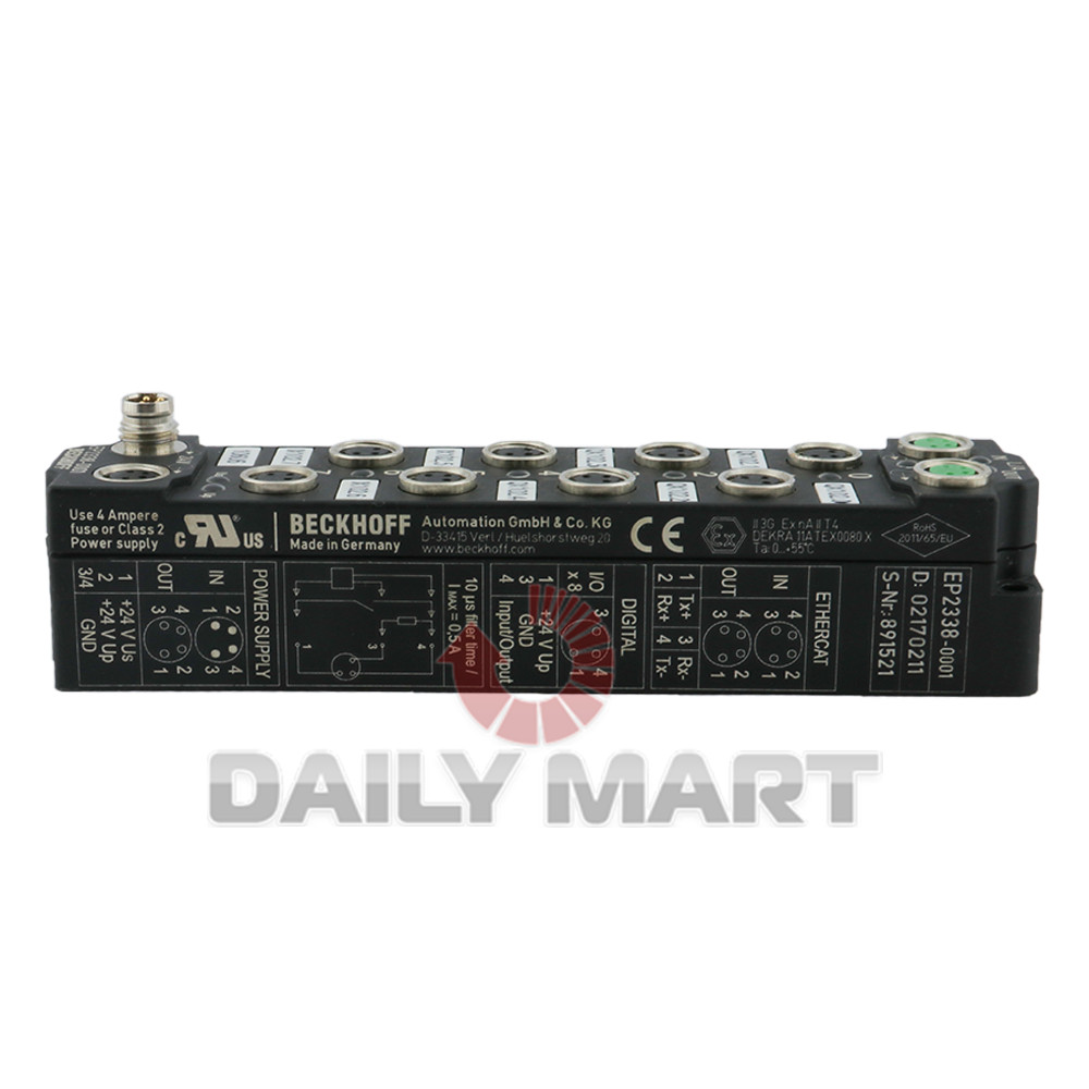New In Box BECKHOFF EP2338-0001 I/O Module