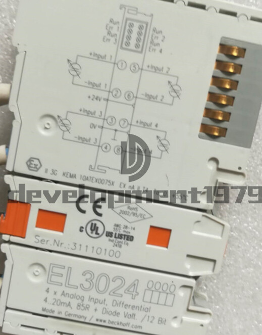 One Used BECKHOFF EL3024 PLC module