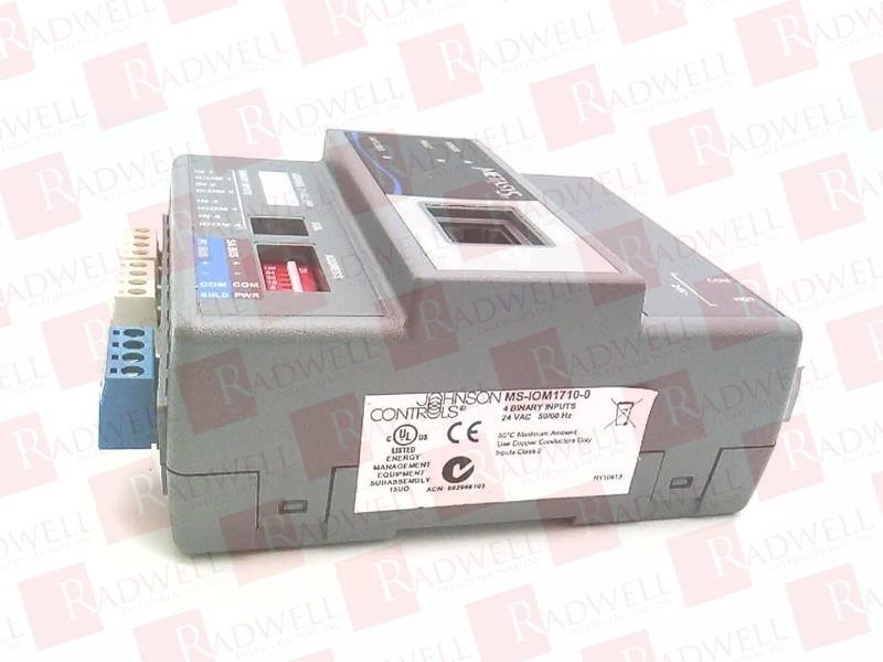 JOHNSON CONTROLS MS-IOM1710-0 / MSIOM17100 (USED)
