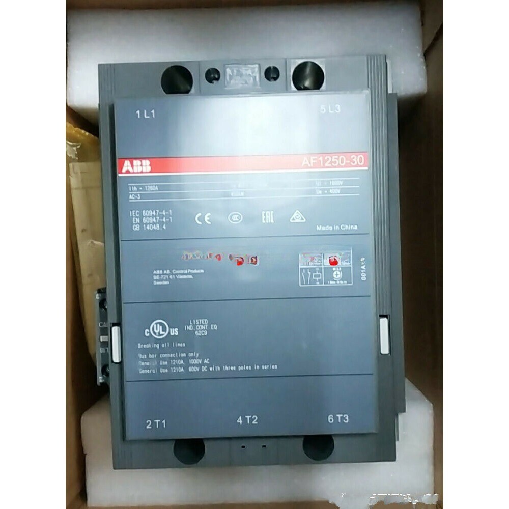 ONE ABB AF1250-30-11 Contactor 100-250V 250-500V 24-60V 48-130V