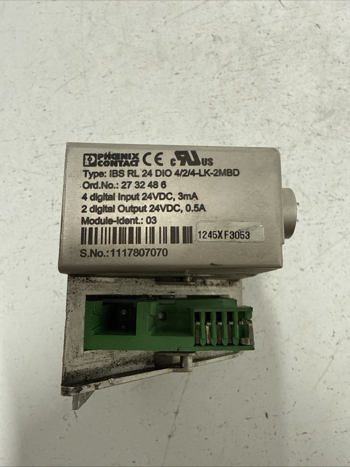 Phoenix Contact 2732486 Rugged Line Module IBS RL 24 DIO 4/2/4-LK-2MBD **NOS**