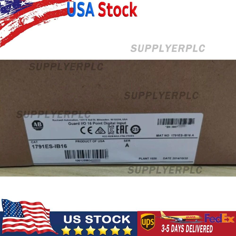 New Allen-Bradley 1791ES-IB16 PLC Input/output Module 1791ESIB16