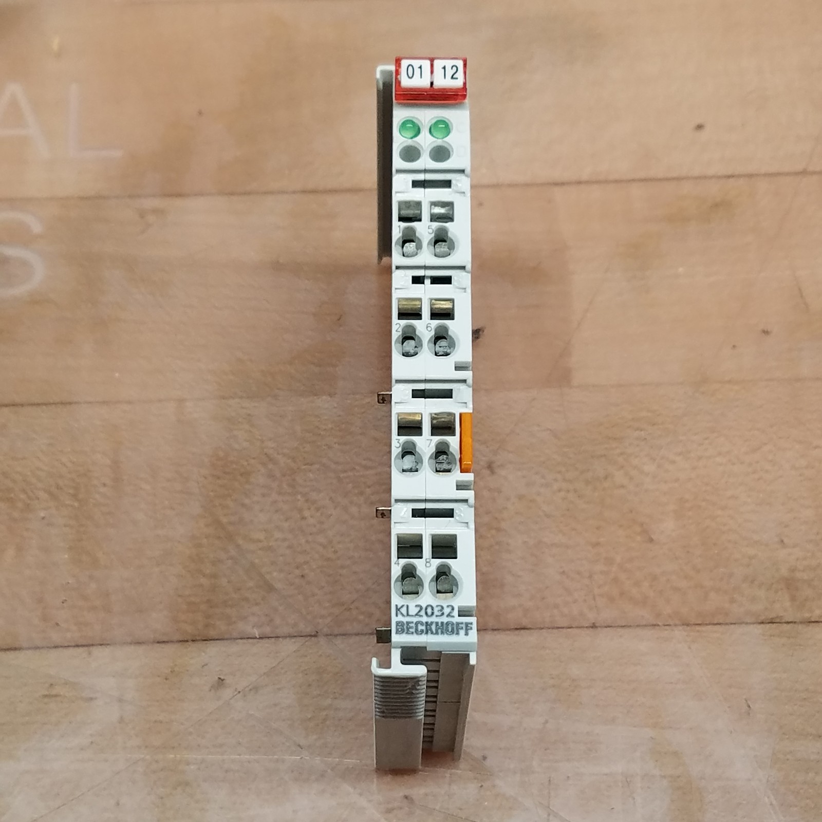 BeckHoff KL2032 Digital Output Terminal, 2 Channel, 24VDC, 0.5A, 4 Wire – USED