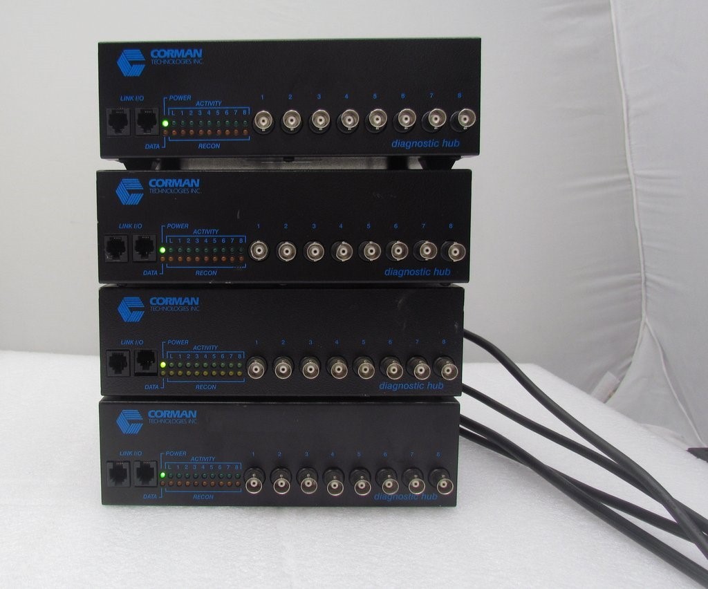 Corman CT-N806 ARCNET 8 port Diagnostics Hub, Network,Novellus Semiconductor