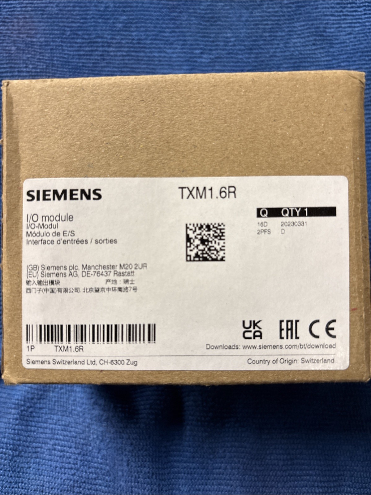 Siemens TXM16R Relay Module