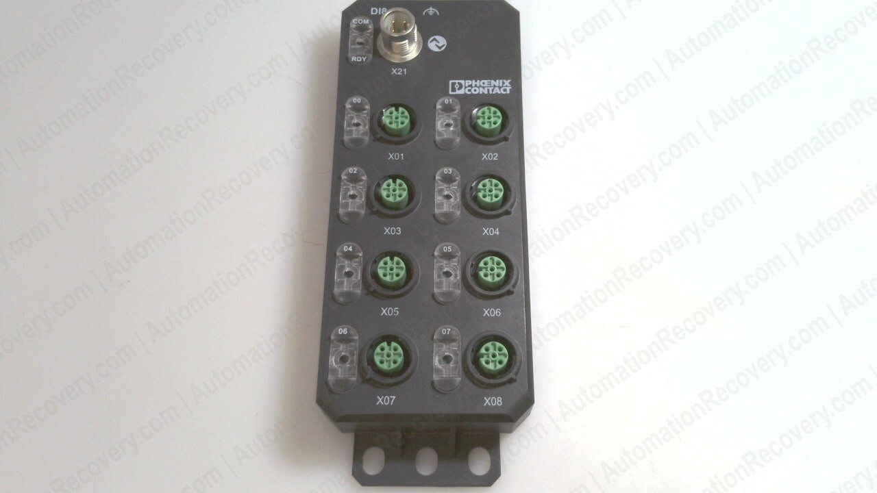 PHOENIX CONTACT AXL E IOL DI8 M12 6P, DIGITAL INPUT DEVICE, 2702658, NEW #305602
