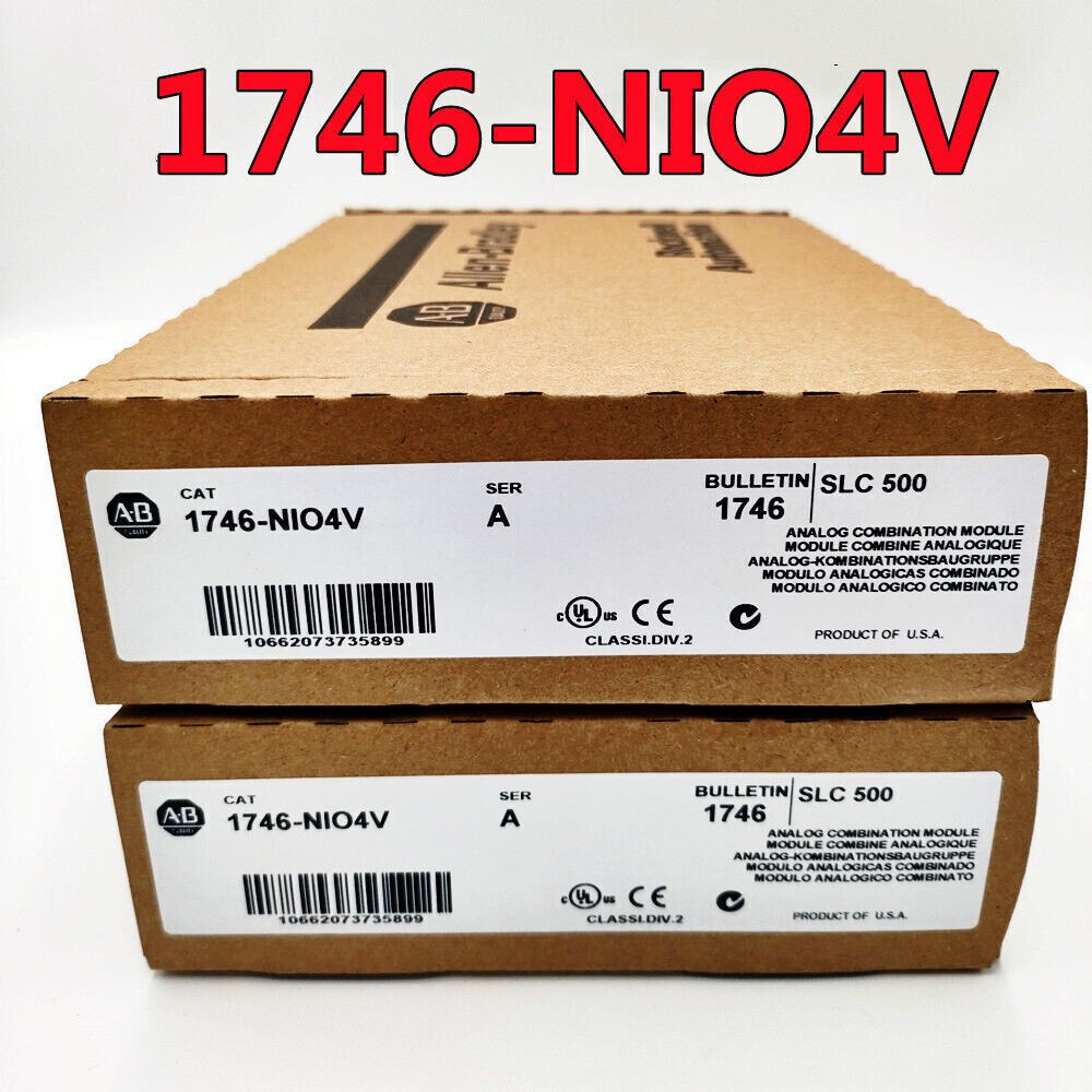 AB 1746NIO4V NEW PLC New 1746-NIO4V SLC 500 Analog Module Free Shipping