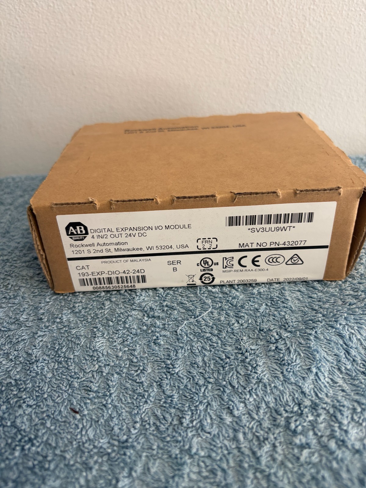 193-EXP-DIO42-24D | AllenBradley | E300 Module 4 In 2 Out Digital E300 Expansion