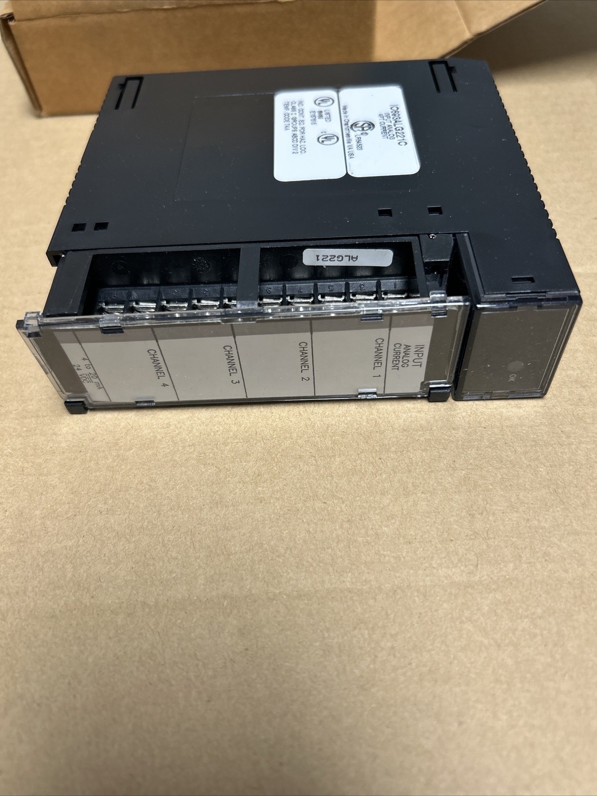 New GE Fanuc IC693ALG221C PLC Input Analog 4PT CURRENT Made in USA