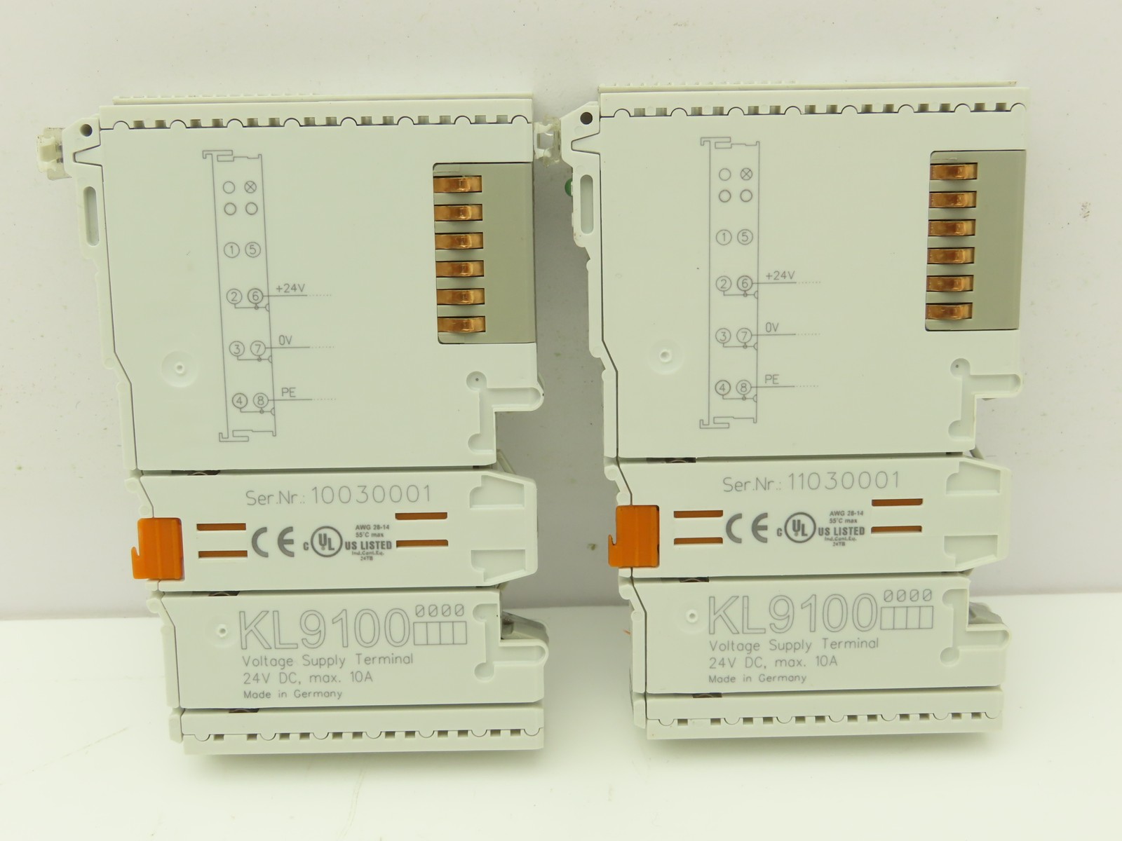 Beckhoff Bus Terminal 8-channel digital I/O Module Mixed Lot of 5 *Read