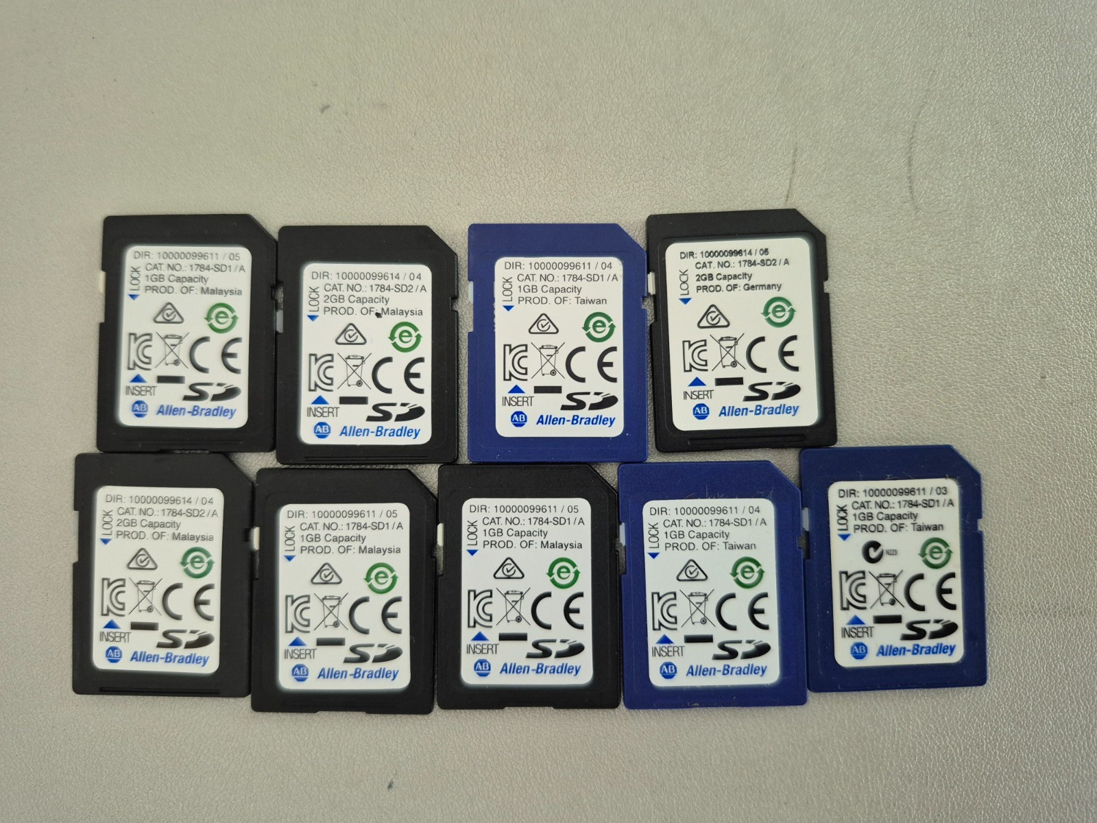 9pcs New Opened box Allen Bradley 1784-SD1 1GB Memory Card Ser A