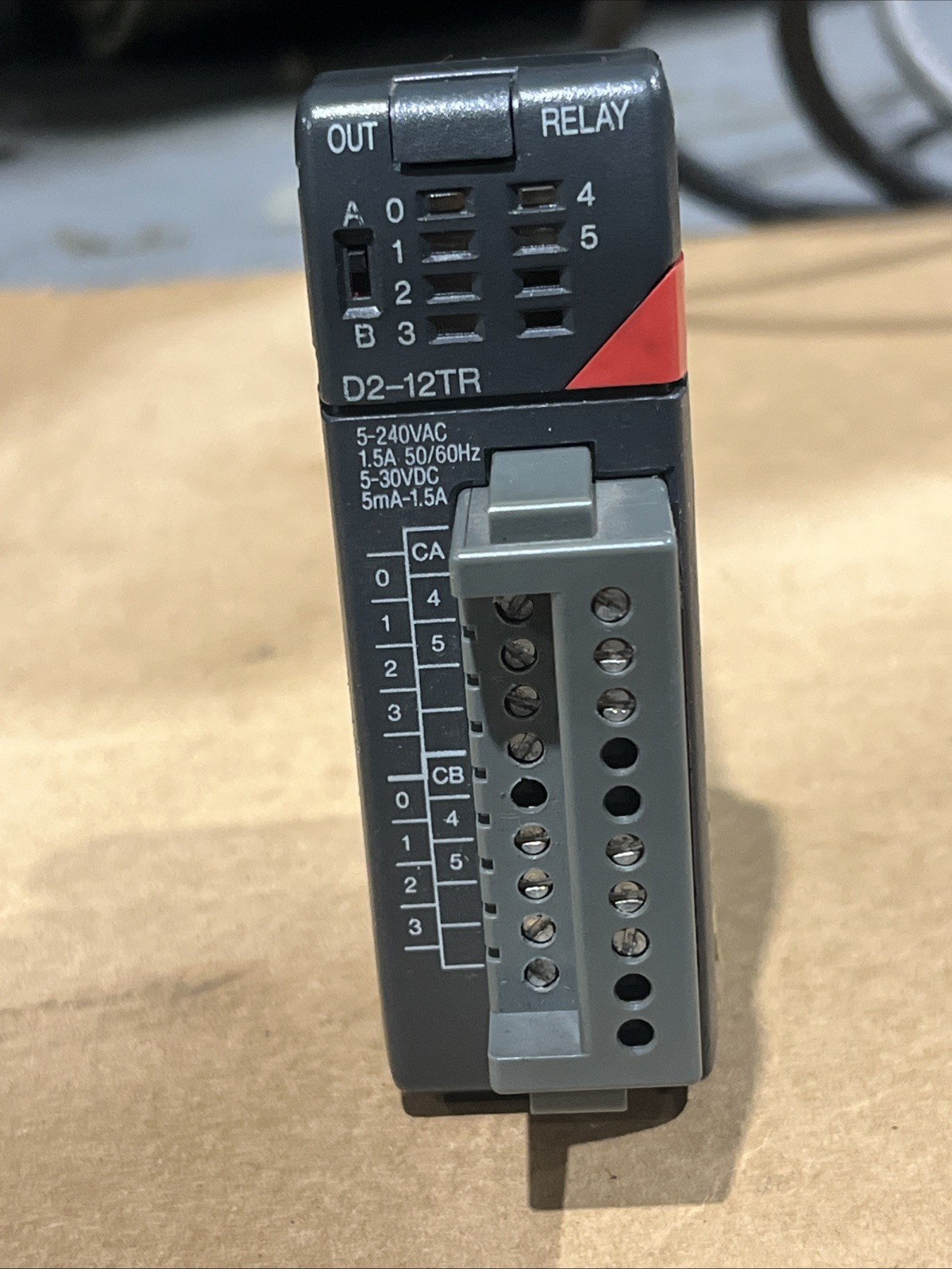 🔥Automation Direct D2-12TR Output Module Relay, Used Free Shipping🇺🇸