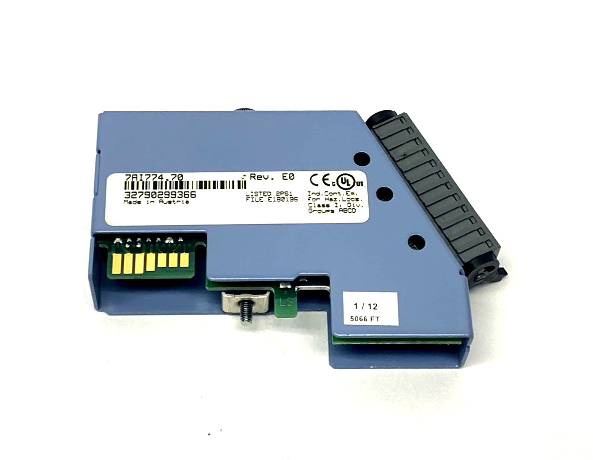 B&R Automation 7AI774.70 2003 Analog Input Module 4 Input 0-20mA 12-Bit AI774