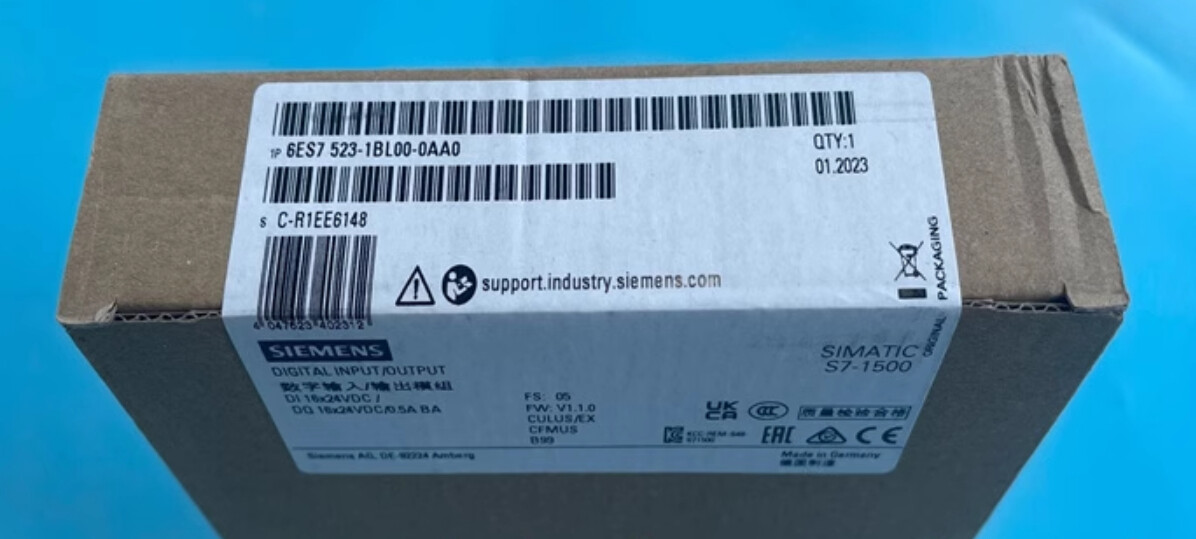 SIEMENS S7-1500 Digital I/O Module 6ES7523-1BL00-0AA0