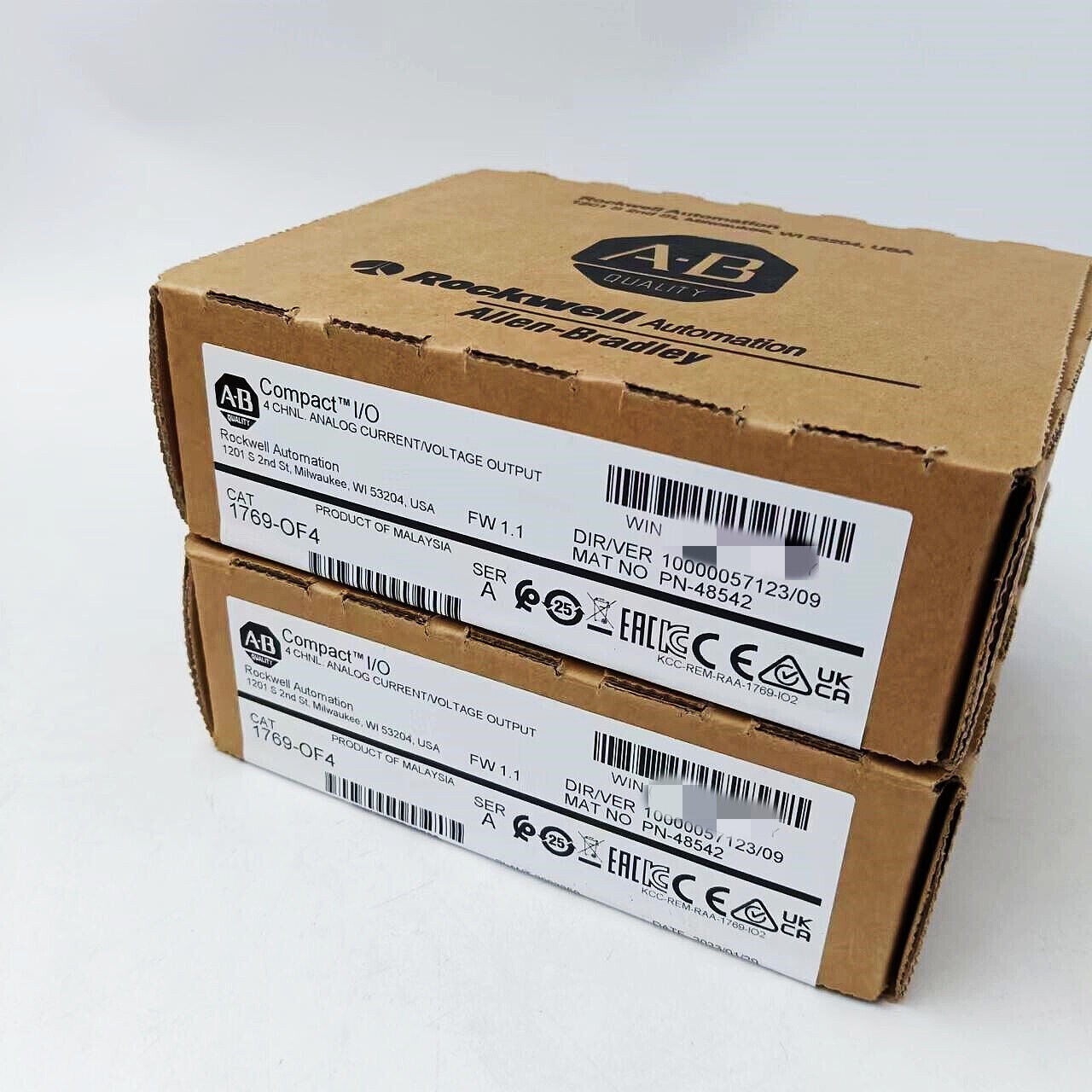 New Factory Sealed AB 1769-OF4 SER A CompactLogix Analog Output Module 1769OF4