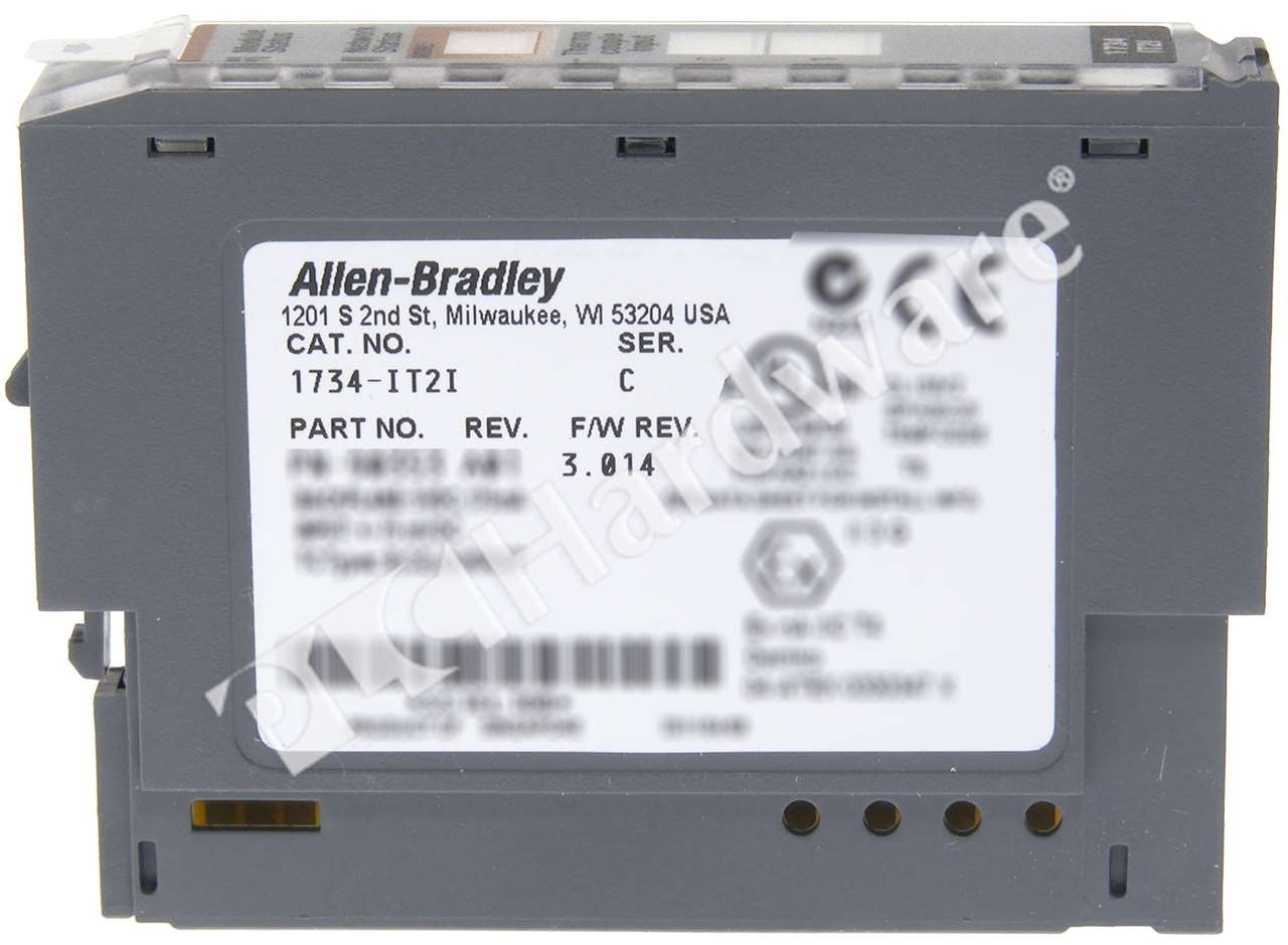 Open Pre-owned Allen Bradley 1734-IT2I /C POINT I/O 24V 2-Ch Thermocouple Input